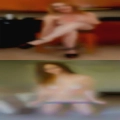 Horny naked girl public