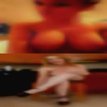 Naked woman housewife