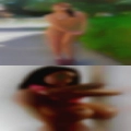 Naked girls wearing flops