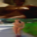 Naked girls wearing flops