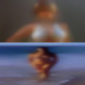 Naked woman housewife