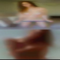 Naked woman having with boobs